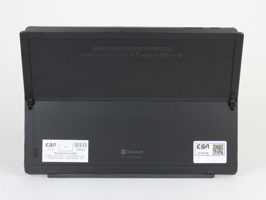 Refurbished Microsoft Surface Pro 7 (1866), i5-1035G4, 8 GB,LPDDR4, 12,3" ins., 2736x1824 px, SSD, 256 GB Produktcode: 16024709 ESA-Tech Bild 8 von 10" title="Microsoft Surface Pro 7 (1866) - 289 €, Produktcode: 16024709 - Bild 8 von 10