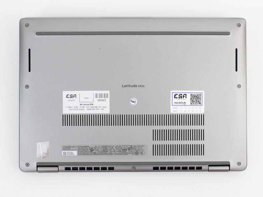Refurbished Dell Latitude 5320, i7-1185G7, 32 GB,DDR4, 13,3" ins., 1920x1080 px, SSD, 512 GB Product code: 10014672 ESA-Tech Image 11 of 11" title="Dell Latitude 5320 - 449 €, Product code: 10014672 - Image 11 of 11