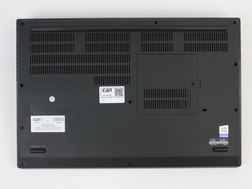Refurbished Lenovo ThinkPad P17 Gen 1, i7-10850H, 32 GB,DDR4, 17,3" ins., 1920x1080 px, SSD, 512 GB Product code: 13014741 ESA-Tech Image 11 of 10.4" title="Lenovo ThinkPad P17 Gen 1 - 1299 €, Product code: 13014741 - Image 11 of 10.4