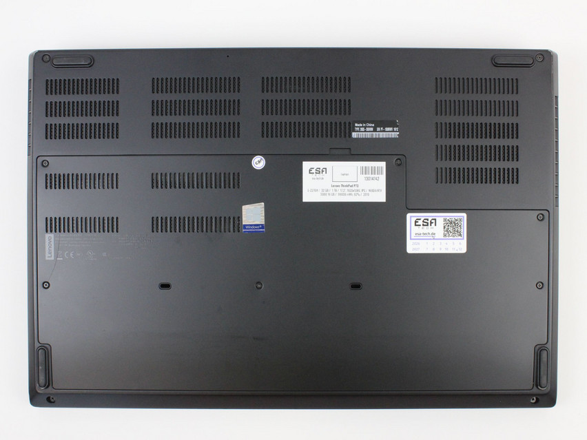 Refurbished Lenovo ThinkPad P73, E-2276M, 32 GB,DDR4, 17,3" ins., 1920x1080 px, SSD, 1 TB Produktcode: 13014742 ESA-Tech Bild 11 von 11" title="Lenovo ThinkPad P73 - 999 €, Produktcode: 13014742 - Bild 11 von 11