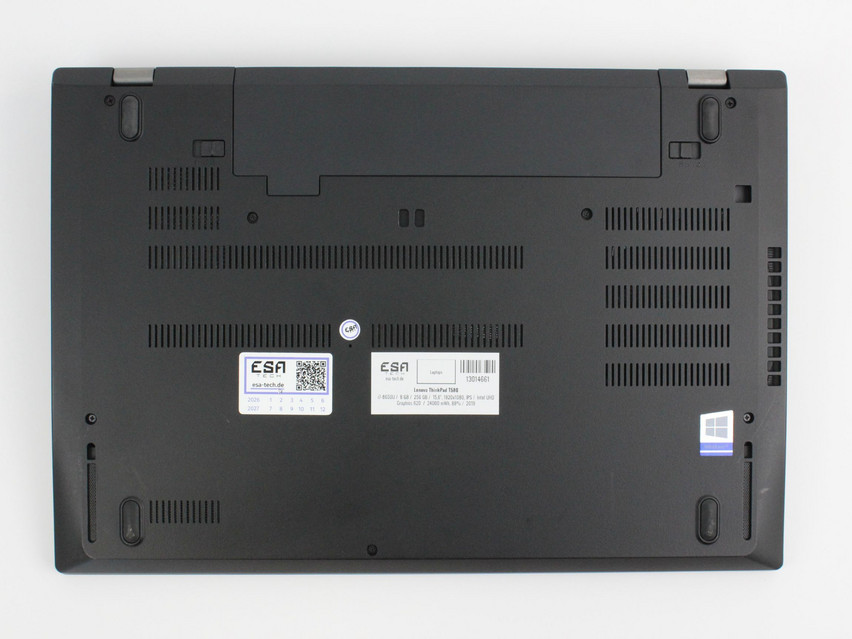 Refurbished Lenovo ThinkPad T580, i7-8650U, 8 GB,DDR4, 15,6" ins., 1920x1080 px, SSD, 256 GB Product code: 13014661 ESA-Tech Image 10 of 10" title="Lenovo ThinkPad T580 - 329 €, Product code: 13014661 - Image 10 of 10