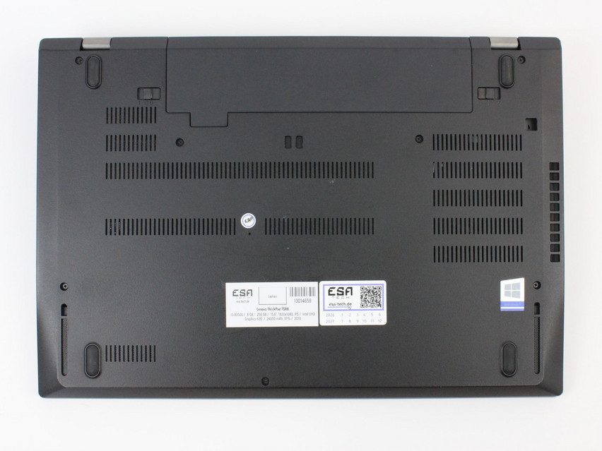 Refurbished Lenovo ThinkPad T580, i5-8350U, 8 GB,DDR4, 15,6" ins., 1920x1080 px, SSD, 256 GB Product code: 13014659 ESA-Tech Image 10 of 10" title="Lenovo ThinkPad T580 - 299 €, Product code: 13014659 - Image 10 of 10