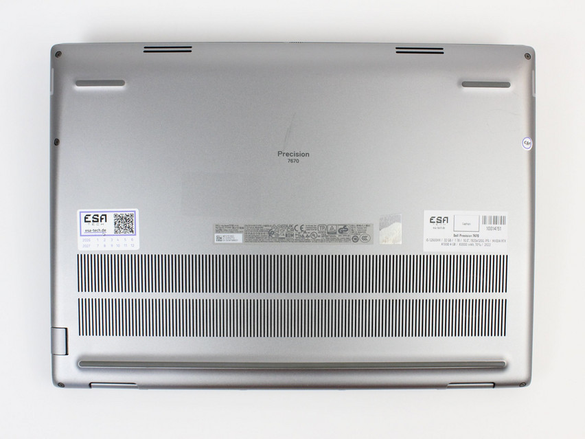 Refurbished Dell Precision 7670, i5-12600HX, 32 GB,DDR5, 16,0" ins., 1920x1200 px, SSD, 1 TB Produktcode: 10014751 ESA-Tech Bild 11 von 11" title="Dell Precision 7670 - 899 €, Produktcode: 10014751 - Bild 11 von 11