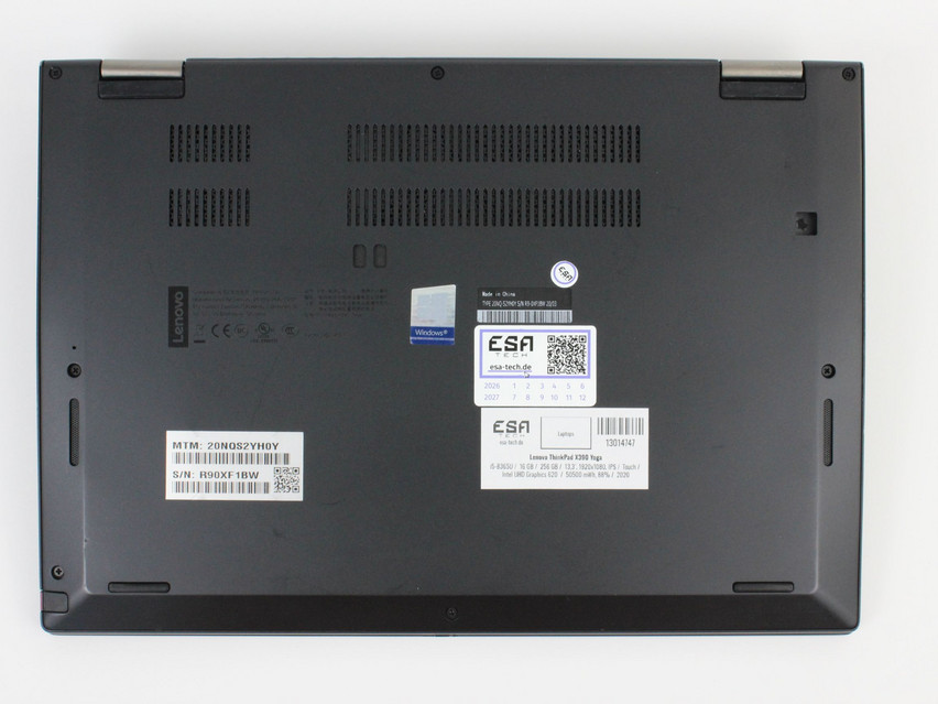 Refurbished Lenovo ThinkPad X390 Yoga, i5-8365U, 16 GB,DDR4, 13,3" ins., 1920x1080 px, SSD, 256 GB Product code: 13014747 ESA-Tech Image 13 of 13" title="Lenovo ThinkPad X390 Yoga - 299 €, Product code: 13014747 - Image 13 of 13