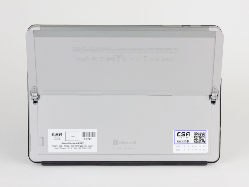 Refurbished Microsoft Surface Go 2 (1927), 8100Y, 8 GB,LPDDR3, 10,5" ins., 1920х1280 px, SSD, 128 GB Product code: 16024697 ESA-Tech Image 9 of 12" title="Microsoft Surface Go 2 (1927) - 189 €, Product code: 16024697 - Image 9 of 12