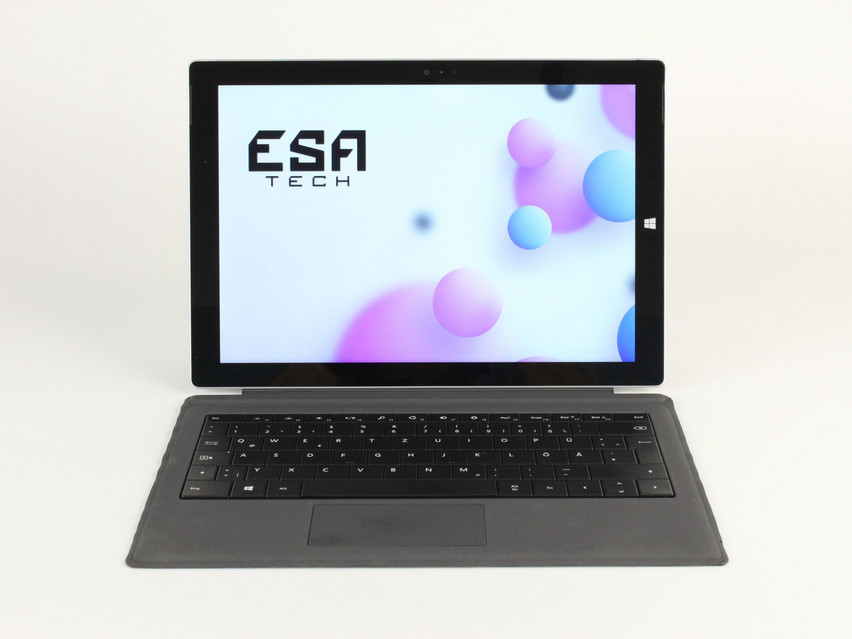 Refurbished Microsoft Surface Pro 3 (1631), i5-4300U, 4 GB,DDR3, 12,0" ins., 2160х1440 px, SSD, 128 GB Product code: 16024702 ESA-Tech Image 1 of 11" title="Microsoft Surface Pro 3 (1631) - 129 €, Product code: 16024702 - Image 1 of 11