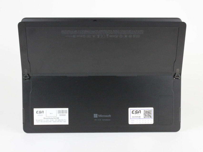 Refurbished Microsoft Surface Pro X SQ2, Microsoft SQ® 2, 16 GB,LPDDR4X, 13,0" ins., 2880x1920 px, SSD, 512 GB Produktcode: 16024287 ESA-Tech Bild 6 von 6" title="Microsoft Surface Pro X SQ2 - 299 €, Produktcode: 16024287 - Bild 6 von 6