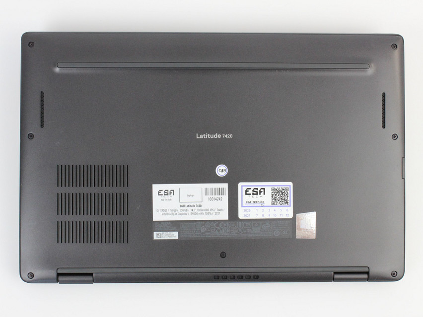 Refurbished Dell Latitude 7420, i5-1145G7, 16 GB,LPDDR4, 14,0" ins., 1920x1080 px, SSD, 256 GB Produktcode: 10014242 ESA-Tech Bild 11 von 11" title="Dell Latitude 7420 - 349 €, Produktcode: 10014242 - Bild 11 von 11