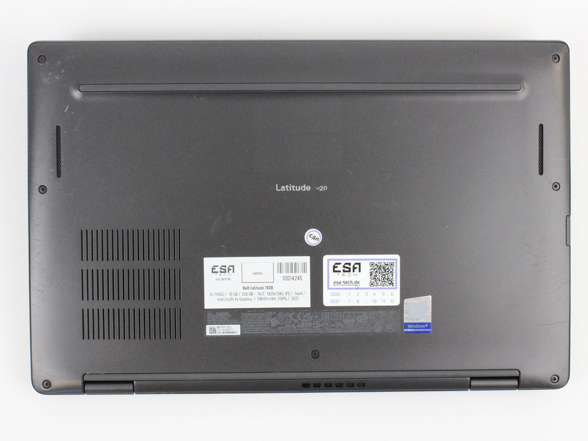 Refurbished Dell Latitude 7420, i5-1145G7, 16 GB,LPDDR4, 14,0" ins., 1920x1080 px, SSD, 256 GB Produktcode: 10014245 ESA-Tech Bild 11 von 11" title="Dell Latitude 7420 - 359 €, Produktcode: 10014245 - Bild 11 von 11