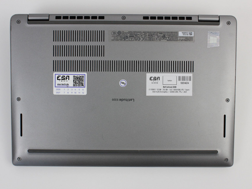Refurbished Dell Latitude 5320, i7-1185G7, 32 GB,DDR4, 13,3" ins., 1920x1080 px, SSD, 512 GB Product code: 10014674 ESA-Tech Image 9 of 9" title="Dell Latitude 5320 - 449 €, Product code: 10014674 - Image 9 of 9
