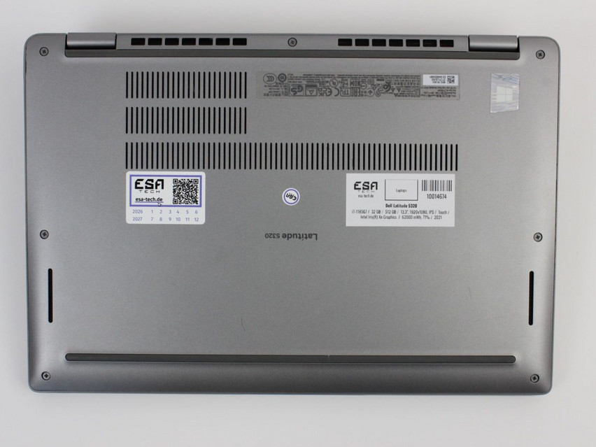Refurbished Dell Latitude 5320, i7-1185G7, 32 GB,DDR4, 13,3" ins., 1920x1080 px, SSD, 512 GB Produktcode: 10014674 ESA-Tech Bild 10 von 10" title="Dell Latitude 5320 - 449 €, Produktcode: 10014674 - Bild 10 von 10