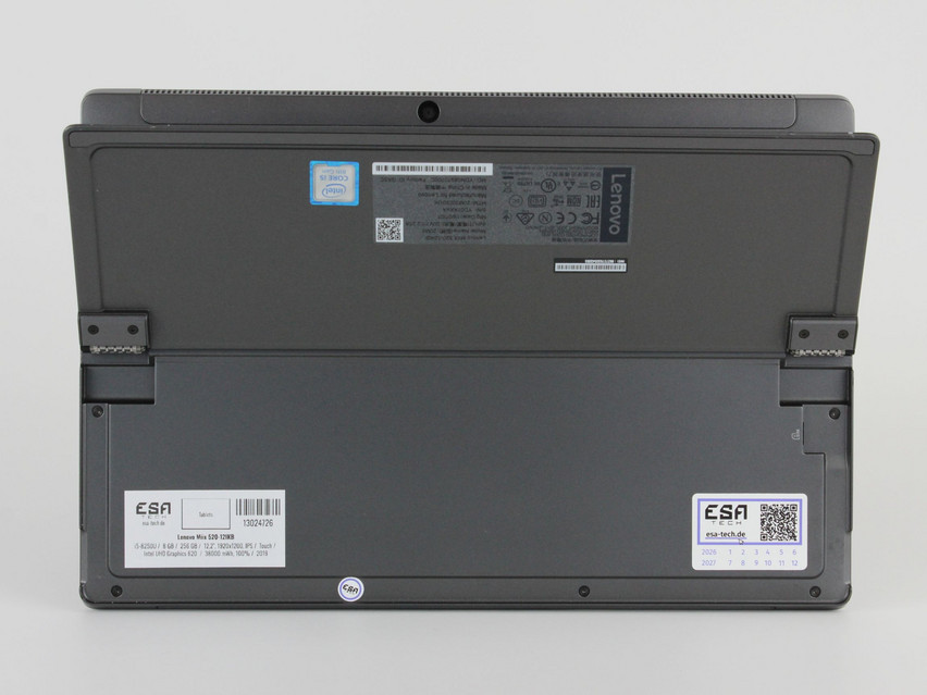 Refurbished Lenovo Miix 520-12IKB, i5-8250U, 8 GB,DDR4, 12,2" ins., 1920x1200 px, SSD, 256 GB Produktcode: 13024726 ESA-Tech Bild 6 von 6" title="Lenovo Miix 520-12IKB - 199 €, Produktcode: 13024726 - Bild 6 von 6