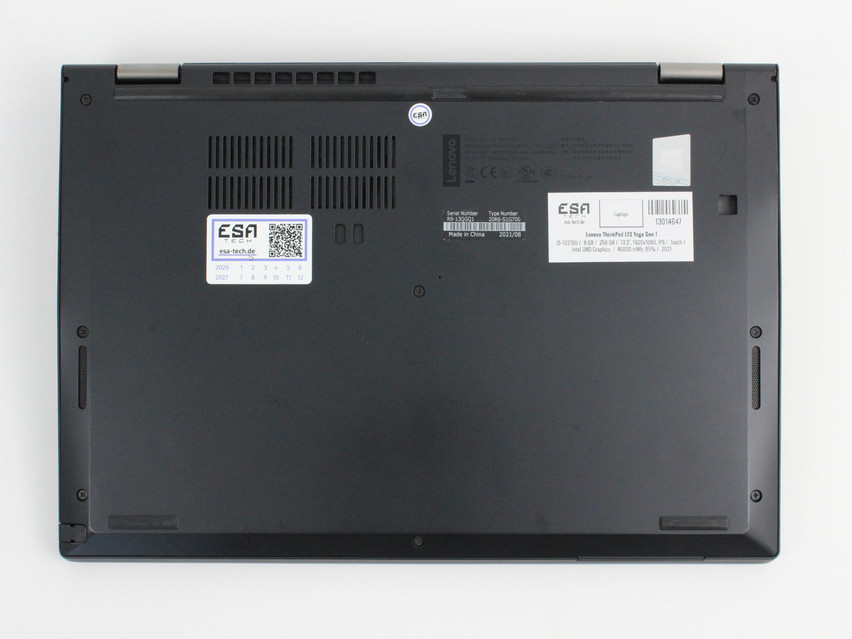Refurbished Lenovo ThinkPad L13 Yoga Gen 1, i5-10210U, 8 GB,DDR4, 13,3" ins., 1920x1080 px, SSD, 256 GB Produktcode: 13014647 ESA-Tech Bild 13 von 13" title="Lenovo ThinkPad L13 Yoga Gen 1 - 249 €, Produktcode: 13014647 - Bild 13 von 13