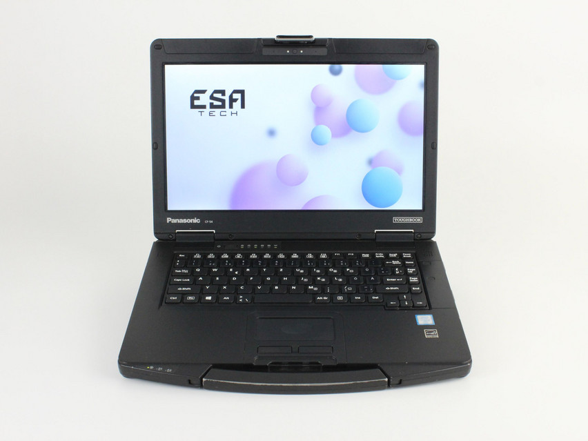 Refurbished Panasonic TOUGHBOOK CF-54 MK2, i5-6300U, 8 GB,DDR3, 14,0" ins., 1920x1080 px, SSD, 256 GB Product code: 15014087 ESA-Tech Image 1 of 12" title="Panasonic TOUGHBOOK CF-54 MK2 - 299 €, Product code: 15014087 - Image 1 of 12