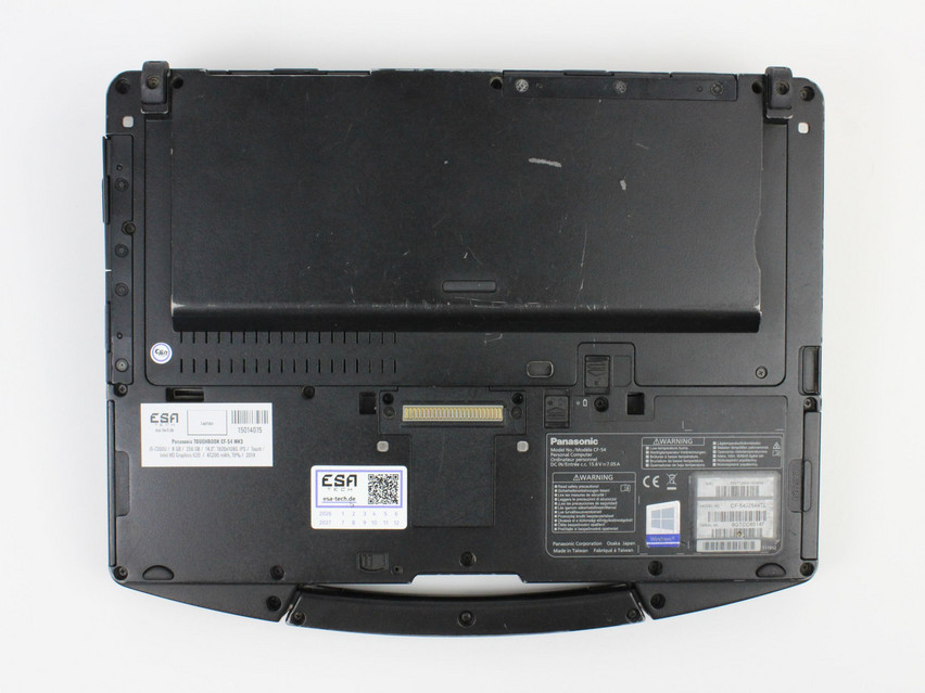 Refurbished Panasonic TOUGHBOOK CF-54 MK3, i5-7300U, 8 GB,DDR4, 14,0" ins., 1920x1080 px, SSD, 256 GB Product code: 15014075 ESA-Tech Image 10 of 15" title="Panasonic TOUGHBOOK CF-54 MK3 - 249 €, Product code: 15014075 - Image 10 of 15