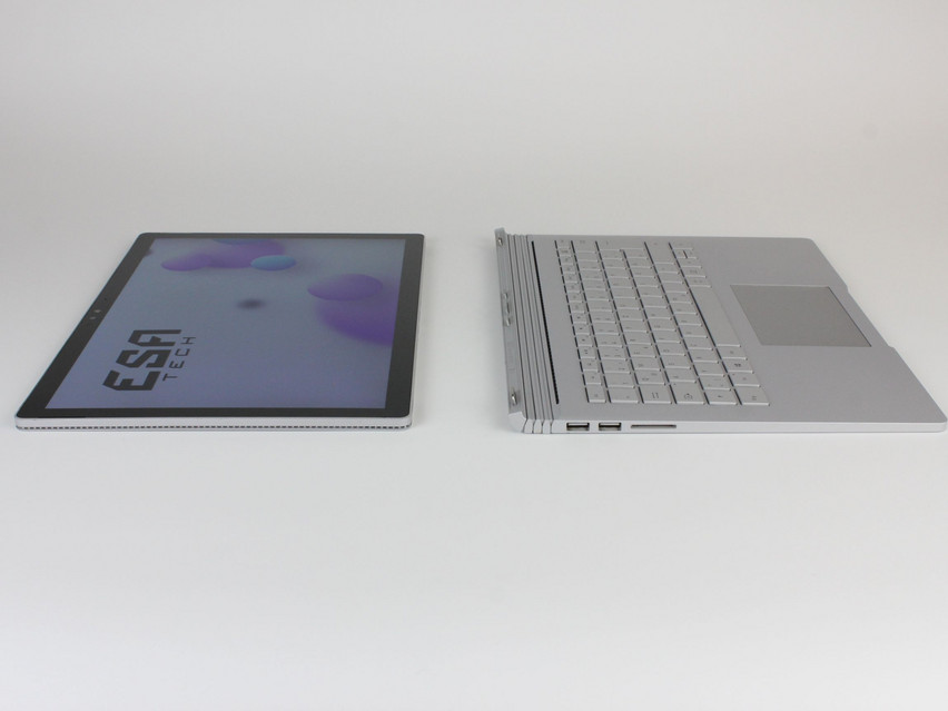 Refurbished Microsoft Surface Book 1, i5-6300U, 8 GB,LPDDR3, 13,5" ins., 3000x2000 px, SSD, 256 GB Produktcode: 16014760 ESA-Tech Bild 2 von 12" title="Microsoft Surface Book 1 - 229 €, Produktcode: 16014760 - Bild 2 von 12