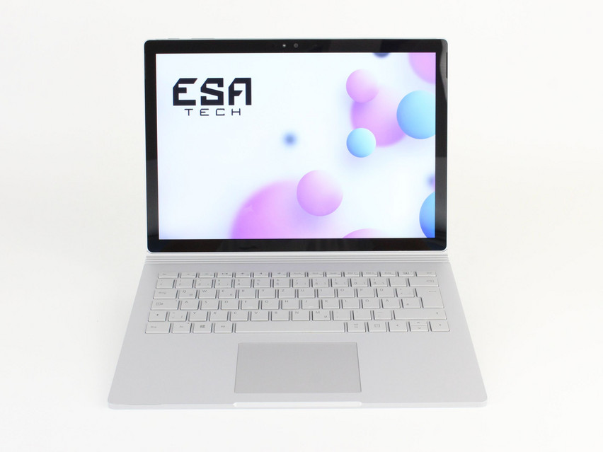 Refurbished Microsoft Surface Book 1, i5-6300U, 8 GB,LPDDR3, 13,5" ins., 3000x2000 px, SSD, 256 GB Product code: 16014762 ESA-Tech Image 1 of 11" title="Microsoft Surface Book 1 - 229 €, Product code: 16014762 - Image 1 of 11