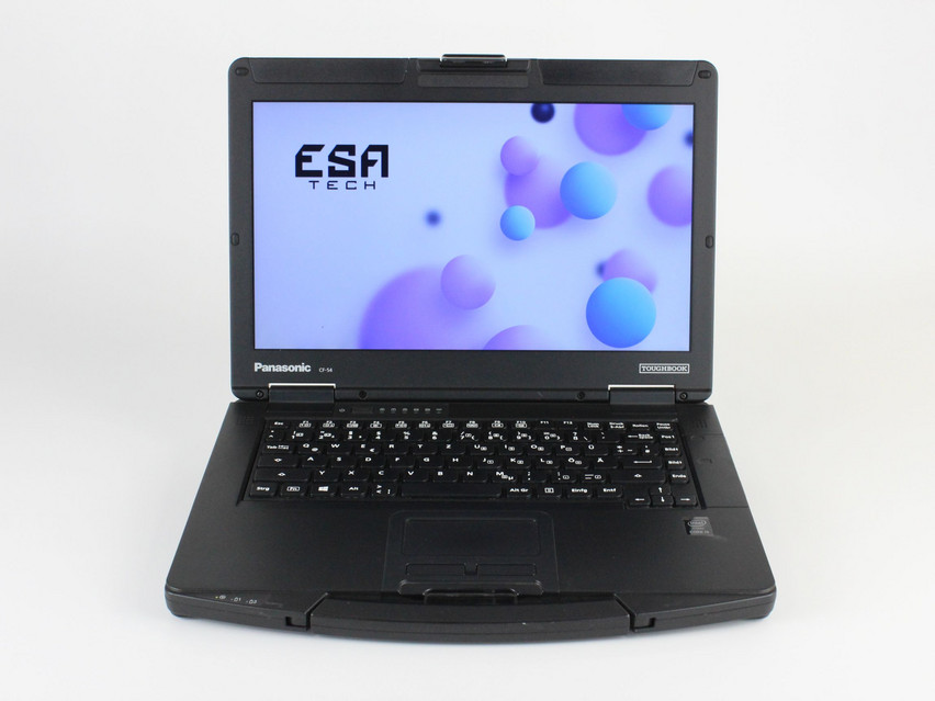 Refurbished Panasonic TOUGHBOOK CF-54 MK1, i5-5300U, 8 GB,DDR3, 14,0" ins., 1366x768 px, SSD, 256 GB Product code: 15014772 ESA-Tech Image 1 of 10" title="Panasonic TOUGHBOOK CF-54 MK1 - 239 €, Product code: 15014772 - Image 1 of 10