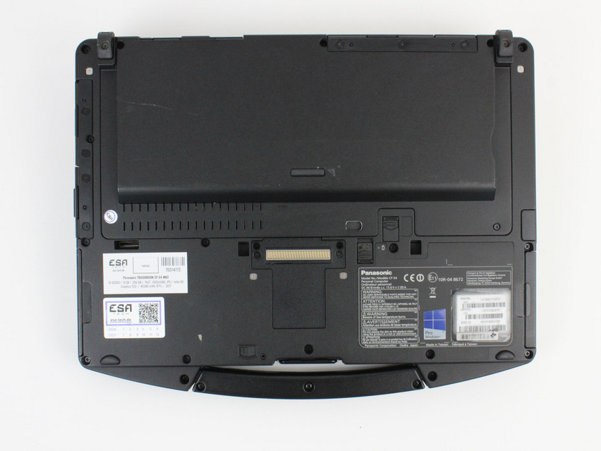 Refurbished Panasonic TOUGHBOOK CF-54 MK2, i5-6300U, 8 GB,DDR3, 14,0" ins., 1920x1080 px, SSD, 256 GB Product code: 15014773 ESA-Tech Image 11 of 11" title="Panasonic TOUGHBOOK CF-54 MK2 - 289 €, Product code: 15014773 - Image 11 of 11