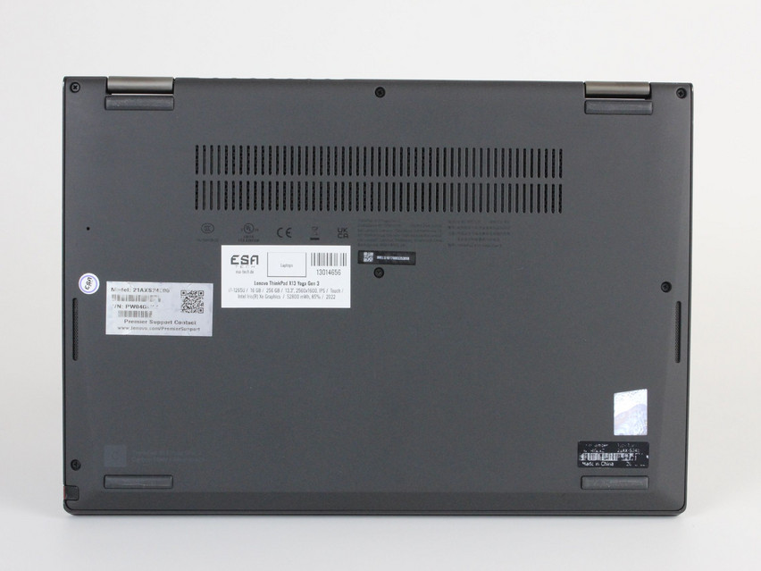 Refurbished Lenovo ThinkPad X13 Yoga Gen 3, i7-1265U, 16 GB,LPDDR4, 13,3" ins., 2560x1600 px, SSD, 256 GB Product code: 13014656 ESA-Tech Image 15 of 15" title="Lenovo ThinkPad X13 Yoga Gen 3 - 549 €, Product code: 13014656 - Image 15 of 15