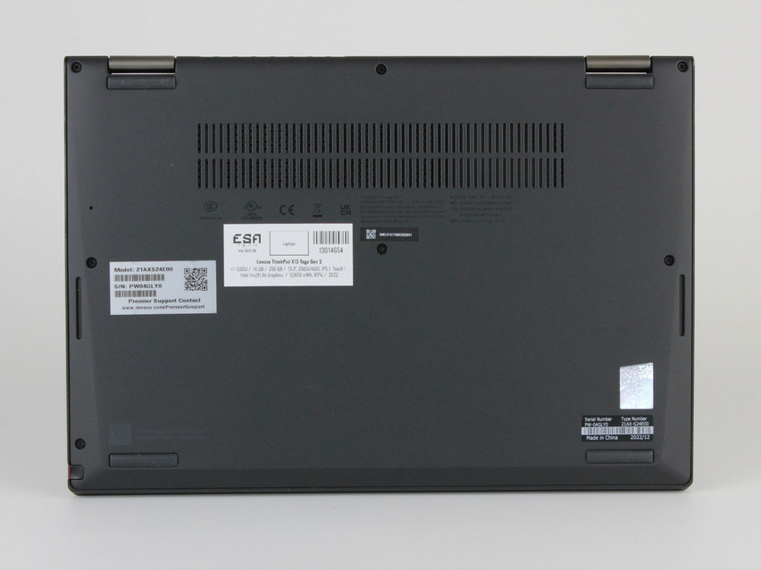 Refurbished Lenovo ThinkPad X13 Yoga Gen 3, i7-1265U, 16 GB,LPDDR4, 13,3" ins., 2560x1600 px, SSD, 256 GB Product code: 13014654 ESA-Tech Image 13 of 13" title="Lenovo ThinkPad X13 Yoga Gen 3 - 589 €, Product code: 13014654 - Image 13 of 13