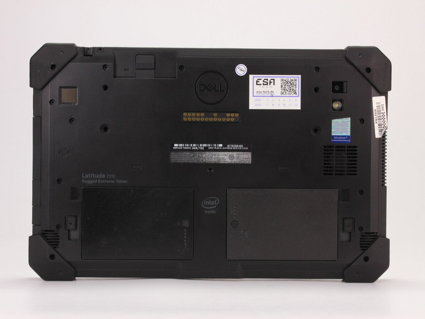 Refurbished Dell Latitude 7212 RUGGED Extreme Tablet, i5-6300U, 8 GB, LPDDR3, SSD, 256 GB Product code: 1002260 ESA TECH Image 3 of 7