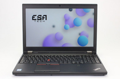 Used Lenovo ThinkPad P51, i7-7820HQ, 32 GB, DDR4, SSD, 512 GB, 379.00 €, Product code 13013333 ESA-Tech