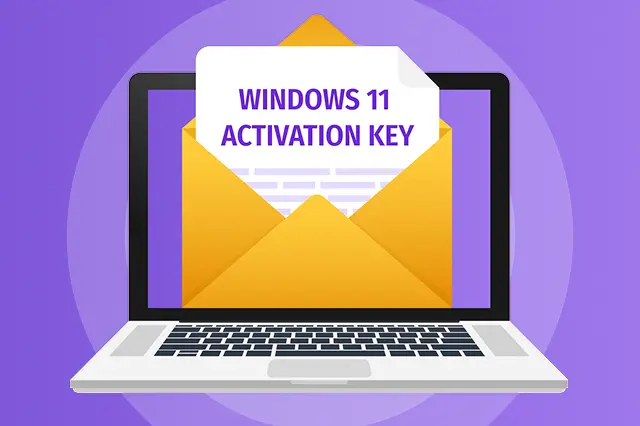 Aktivierungsschlüssel für Windows 11 erhalten
