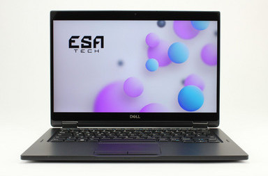 Gebrauchte Dell Latitude 7390 2in1, i5-8350U, 8 GB, LPDDR3, 13.3" ins., 1920x1080 px, SSD, 256 GB, 299.00 €, Produktcode 10011900 ESA-TECH