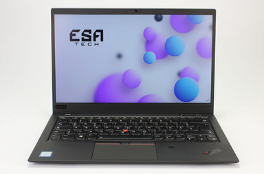 Gebrauchte Lenovo ThinkPad X1 Carbon (6th Gen), i7-8550U, 16 GB, LPDDR3, SSD, 256 GB, 319.00 €, Produktcode 13011919 ESA-TECH