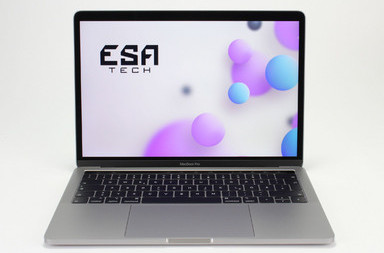 Gebrauchte Apple MacBook Pro 15,2 A1989 (2018), i7-8559U, 8 GB, LPDDR3, SSD, 500 GB, 399.00 €, Produktcode 12013072 ESA-TECH