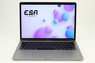 Used Apple MacBook Pro 13,2 A1706 (2016), i5-6287U, 16 GB, LPDDR3, SSD, 500 GB, 229.00 € Product code: 12013041 ESA-TECH