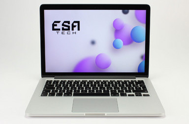 Used Apple MacBook Pro 12,1 A1502 (2015), i5-5257U, 8 GB, DDR3, SSD, 121 GB, 179.00 € Product code: 12013033 ESA-TECH
