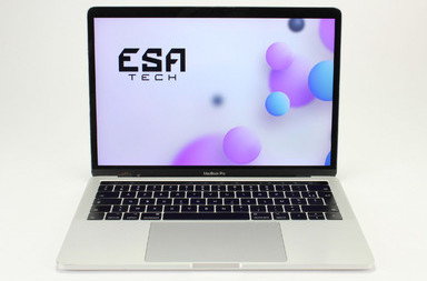 Gebrauchte Apple MacBook Pro 14,2 A1706 (2017), i5-7267U, 16 GB, LPDDR3, SSD, 1 TB, 199.00 €, Produktcode 12011964 ESA-TECH