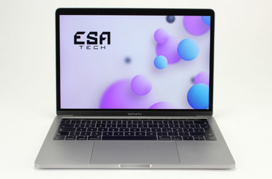 Gebrauchte Apple MacBook Pro 14,2 A1706 (2017), i5-7267U, 16 GB, LPDDR3, SSD, 512 GB, 299.00 €, Produktcode 12011963 ESA-TECH