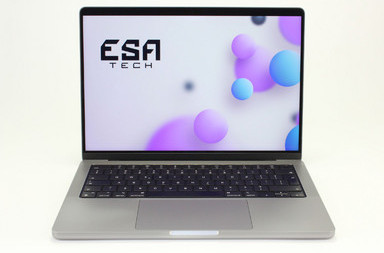 Gebrauchte Apple MacBook Pro 18,3 A2442 (2021) M1 Pro, APL1103, 32 GB, LPDDR5, SSD, 512 GB, 849.00 €, Produktcode 12013107 ESA-TECH