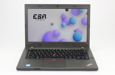 Gebrauchte Lenovo ThinkPad T470p, i7-7820HQ, 16 GB, DDR4, 14.0" ins., 1920x1080 px, SSD, 512 GB, 259,00 €, Produktcode 13013353 ESA-Tech