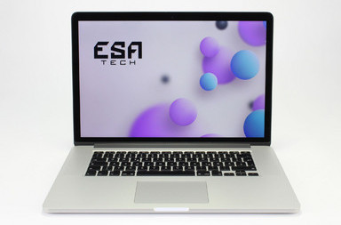 Gebrauchte Apple MacBook Pro 11,5 A1398 (2015), i7-4870HQ, 16 GB, DDR3, SSD, 512 GB, 319.00 €, Produktcode 12013565 ESA-Tech