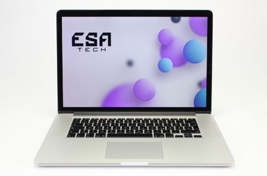 Gebrauchte Apple MacBook Pro 11,3 A1398 (2013), i7-4960HQ, 8 GB, DDR3, SSD, 251 GB, 179.00 €, Produktcode 12013525 ESA-Tech