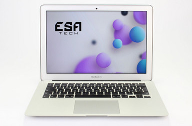 Used Apple MacBook Air 6,2 A1466 (2014), i7-4650U, 8 GB, DDR3, SSD, 256 GB, 179.00 € Product code: 12013474 ESA-Tech