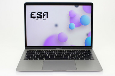 Used Apple MacBook Air 8,1 A1932 (2018), i5-8210Y, 8 GB, LPDDR3, SSD, 256 GB, 279.00 € Product code: 12013478 ESA-Tech